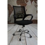 Fotel Emma krzesło biurowe wentylowany czarny