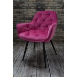 Fotel Dankor Design ARTEN welur róż