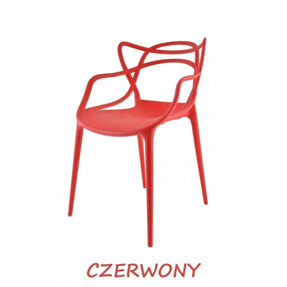 Krzesło Dankor Design Masters czerwony