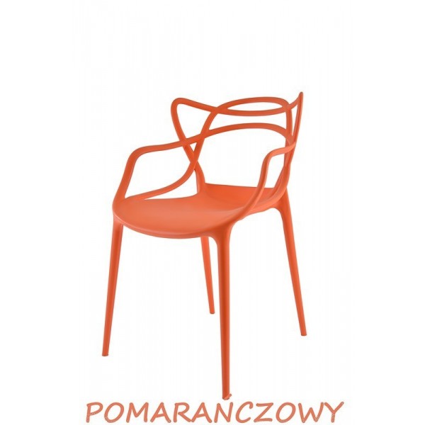 Krzesło Dankor Design Masters pomarańcz