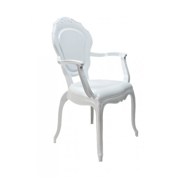 Fotel Dankor Design GLAMOUR biały
