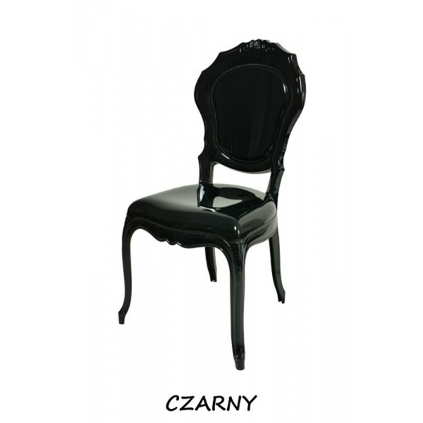 Krzesło Dankor Design GLAMOUR czarny