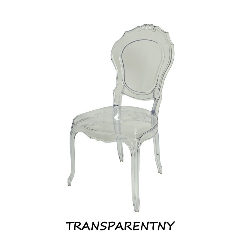 Krzesło Dankor Design GLAMOUR transparentny