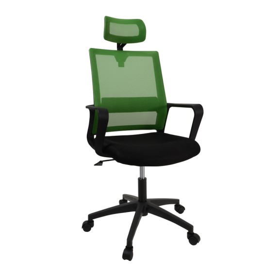 Fotel Dankor Design Rodos czarno zielony