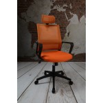 Fotel Dankor Design Rodos  pomarańczowy