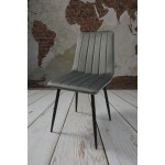 Zestaw Dankor Design stół + 4 szt krzeseł AXA szare