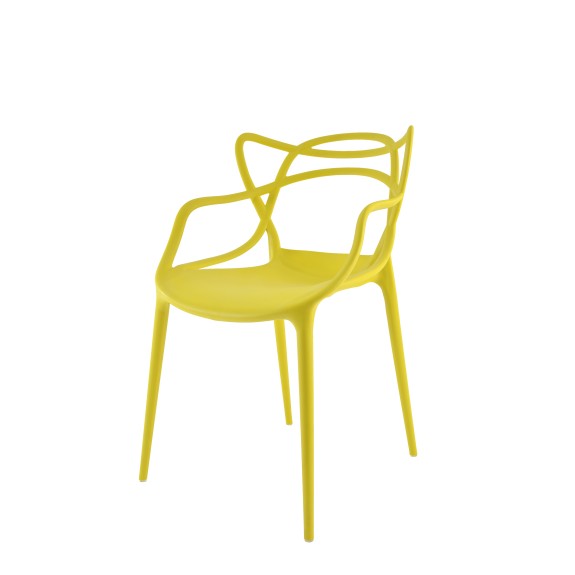 Krzesło Dankor Design Masters  żółty