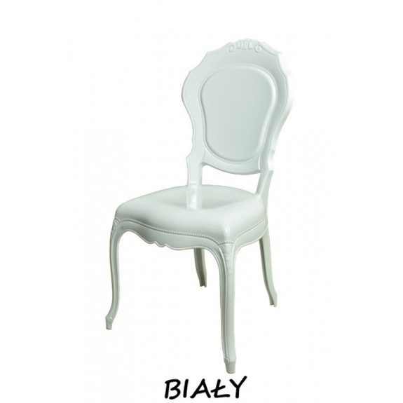 Krzesło Dankor Design GLAMOUR biały