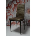 Zestaw 4 szt krzeseł DankorDesign Brand szary khaki