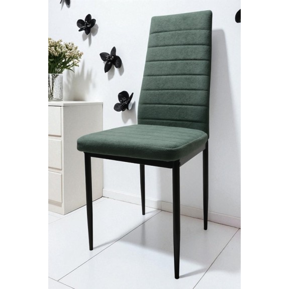 Zestaw 4 szt krzeseł DankorDesign Brand Curio zielony