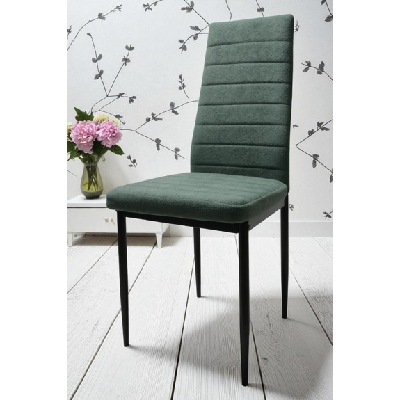 Zestaw 4 szt krzeseł DankorDesign Brand Curio zielony