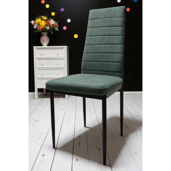 Zestaw 4 szt krzeseł DankorDesign Brand Curio zielony