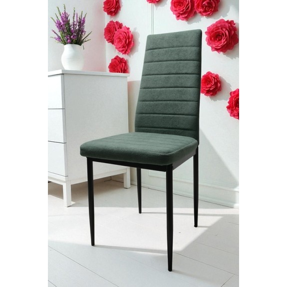 Zestaw 4 szt krzeseł DankorDesign Brand Curio zielony