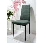 Zestaw 4 szt krzeseł DankorDesign Brand Curio zielony