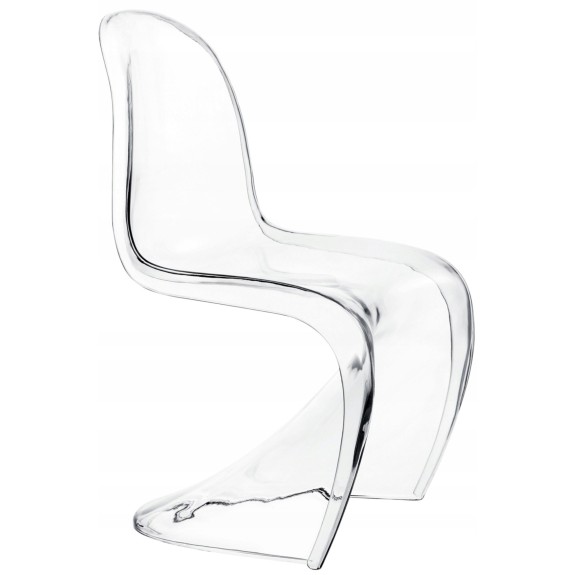 Krzesło Dankor Design Panton transparentny czysty