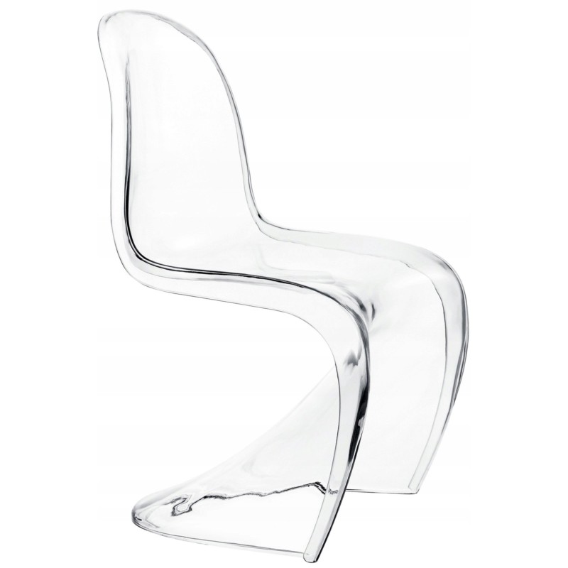 Krzesło Dankor Design Panton transparentny czysty