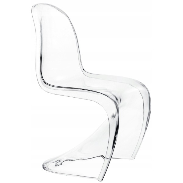 Krzesło Dankor Design Panton transparentny czysty