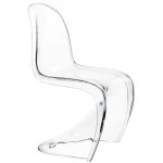 Krzesło Dankor Design Panton transparentny czysty