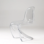Krzesło Dankor Design Panton transparentny czysty