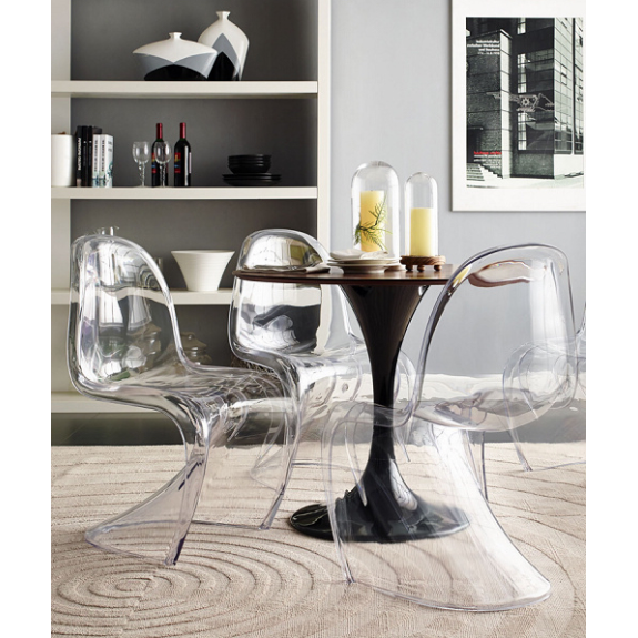 Krzesło Dankor Design Panton transparentny czysty