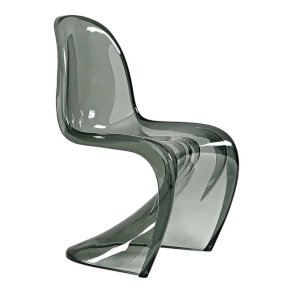 Krzesło Dankor Design Panton transparentny dymiony