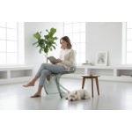Krzesło Dankor Design Panton transparentny dymiony