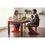Krzesło Dankor Design Panton transparentny czerwony