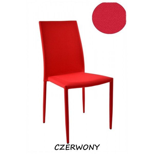 Krzesło Dankor Design RUBIN czerwony