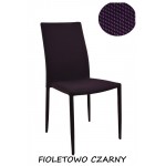 Krzesło Dankor Design RUBIN fioletowo czarny